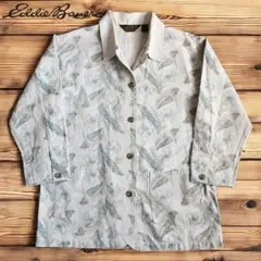 02M734◯ 90s Eddie Bauer 黒タグ カバーオール ジャケット