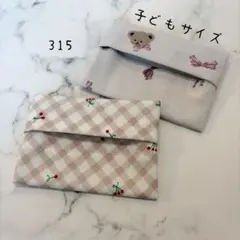 【315】ミニサイズ　ポケットティッシュケース　２個セット