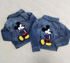 babyGAP×Disney ミッキー デニムジャケット100cm 2枚セット