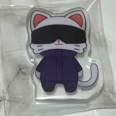 呪術廻戦　渋谷事変　五条悟　ころっと　アクリルブロック　猫　with cat