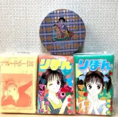 りぼん　３COINS ママレードボーイ　ポケットティッシュ　缶入りステッカー