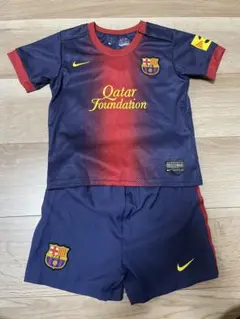 Nike FC Barcelona ユニフォーム 上下セット 85-90cmのサムネイル