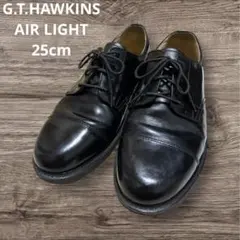 即日発送【G.T.ホーキンス】エアライト ダービーシューズ GT7174 黒 7