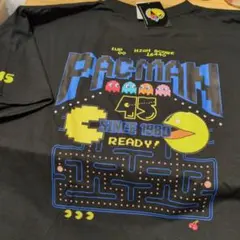 PAC-MAN 45周年　Tシャツ 　サイズXL　新品タグ付き