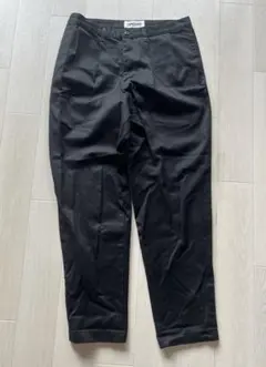 cup and cone コットンツイルチノパンツ 黒 32