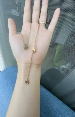 SWAROVSKI ネックレス ピンクゴールドカラー クリスタルのサムネイル