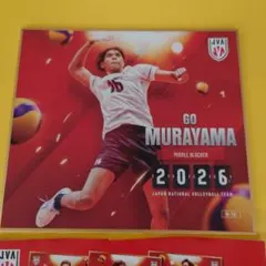 バレーボール女子日本代表2026トレーディングmini色紙 中川つかさ