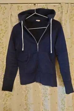 DRESSTERIOR　吊り編み機　ジップフーディー　ネイビー　size2のサムネイル