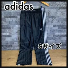 美品　adidas　アディダス　パンツ　ボトムス　裾ジップ付き　3本ライン