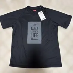 Nittaku 卓球 Tシャツ 男女兼用Sサイズ ブラック