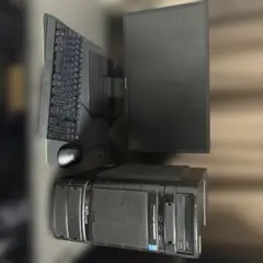 デスクトップPC モニター付き