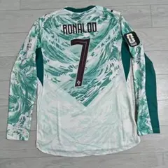 2026W杯 ポルトガル代表 長袖アウェイユニ ロナウド #7 1回着用 - メルカリ