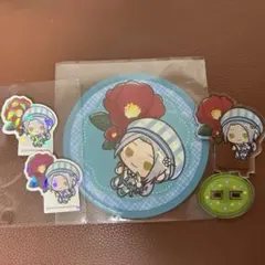 アニカフェ 雪白東 コースター ステッカーシール アクスタ
