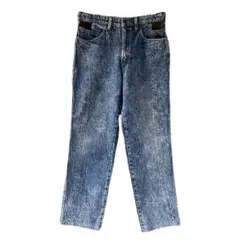 old EURO　wrangler　デニムパンツ　ケミカルウォッシュ　リアル