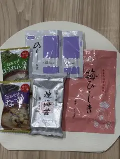 ふりかけ&海苔&茶漬&即席みそ汁 詰合せ