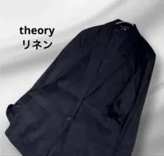 theory luxe✨リネン ジャケット 38 白RILYNN CRUNCH - メルカリ
