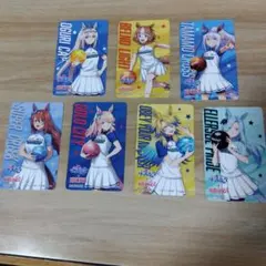 ウマ娘 シンデレラグレROUND1コラボキャンペーン 7枚セット