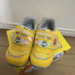 アンパンマン イエロー ベビーシューズ13.5