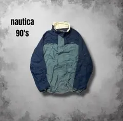 90s NAUTICA ナイロンマウンテンジャケット ヴィンテージ Uのサムネイル