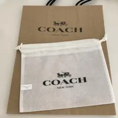 COACH ショップ袋 巾着袋 セット