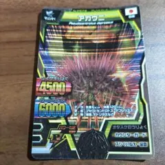 アニマルカイザーレアカード 　アカウニ
