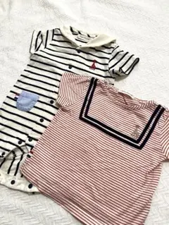 sense of wonder 半袖ロンパース　半袖トップスセット