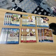 ワンピースカード　赤青ルーシー　デッキパーツ　24枚