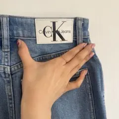 Calvin Klein Jeans ハイウエストデニムスカート