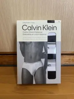 Calvin Klein ヒップブリーフ M サイズ 黒3枚入り
