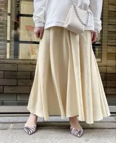 ガリャルダガランテ　GALLARDAGALANTE ワッシャーフレアスカート