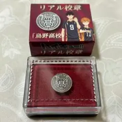 ハイキュー!! 烏野高校 リアル校章 校章 ピンバッジ ジャンプフェスタ
