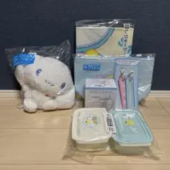 サンリオ　当たりくじ　シナモロールぬいぐるみセット