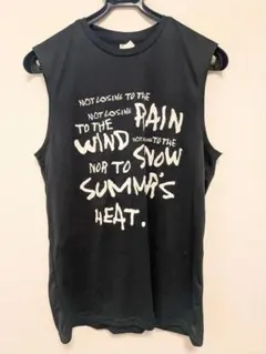 glimmer ノースリーブ タンクトップ L ブラック