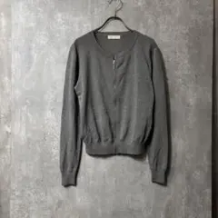 PATTERN fiona グレー ニットカーディガン Mサイズのサムネイル