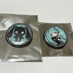 ピアプロ　コラボ　初音ミク　NIER CLOTHING　缶バッジ　NieR