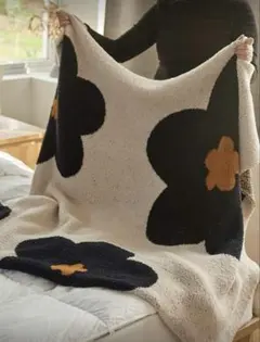 ニットブランケット