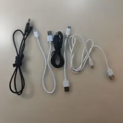 USBCケーブル 5本セット 黒と白