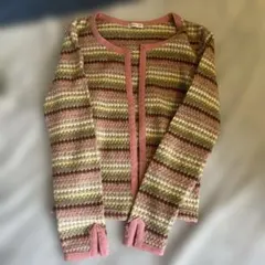 ニットカーディガン スカート　セットアップ