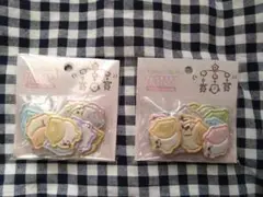 ちいかわベビー　おしりもっちりフレークシール 2セット