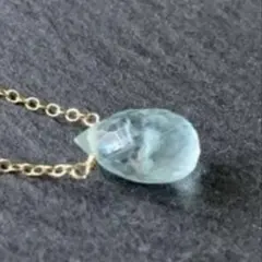 k14gf アクアマリンネックレス