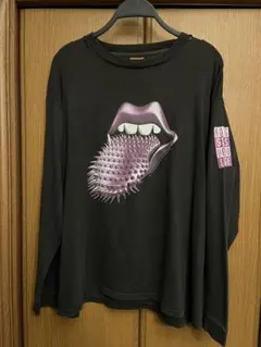 90s Rolling Stones パープルスパイクタン ロンt 今日まで