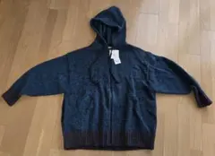 UNIQLO × MARNI ミックスカラーニットオーバーサイズフルジップパーカ