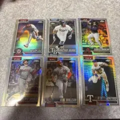topps chrome 2026 リフラクター　プリズム　6枚セット　打者