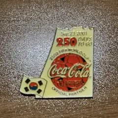 【美品】コカ・コーラ 2002 日韓ワールドカップ ピンバッジ 300個 限定 コカ・コーラ - 【美品】コカ・コーラ 2002 日韓ワールドカップ
