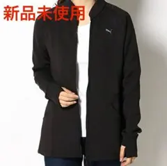Puma ブラック ジップアップジャケット