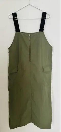 Honeys ジャンパースカート カーキ Lサイズのサムネイル