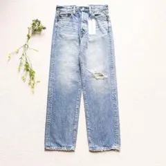 【タグ付き未使用品】ザ シンゾーン　DAMAGE CLIP　ダメージデニムのサムネイル