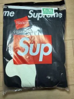 Supreme Hanes Bones Thermal Pant 黒 XL/XG