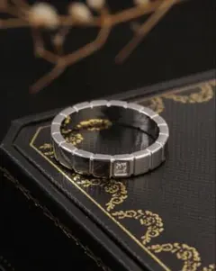 シルバー ステンレススチール リング 13号