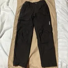 FieldCore 黒 長ズボン ポケット付き　120サイズ